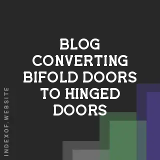 Converting Bifold Doors to Hinged Doors | DIY Closet Upgrade | Logo - Indexof